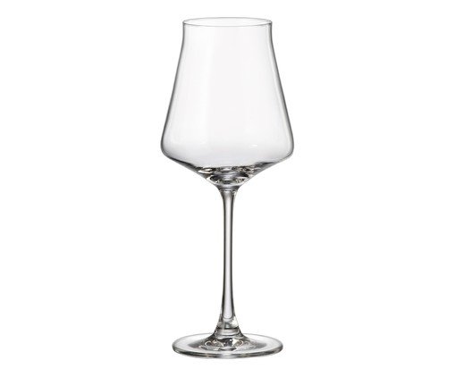 Jogo de taças para vinho tinto Cettia em cristal ecológico 4, transparent | WestwingNow