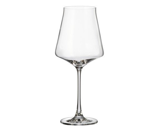 Jogo de taças para burgundy Cettia em cristal, transparent | WestwingNow