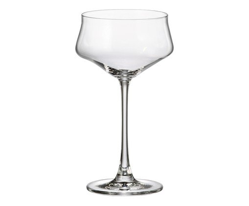 Jogo de taças para martini Cettia em cristal, transparent | WestwingNow