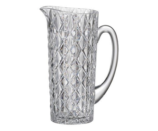 Jarra Memphis em cristal, transparent | WestwingNow