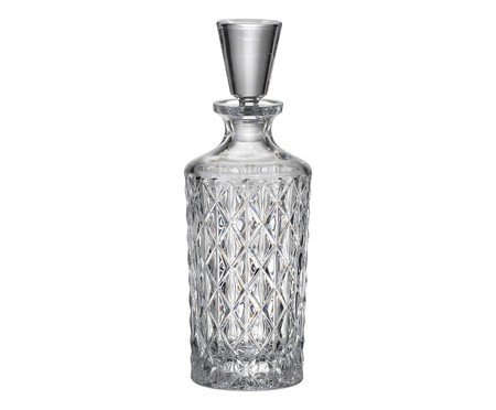 Garrafa para whisky Memphis em cristal ecológico | Westwing