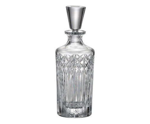 Garrafa para whisky Lenas em cristal, transparent | WestwingNow