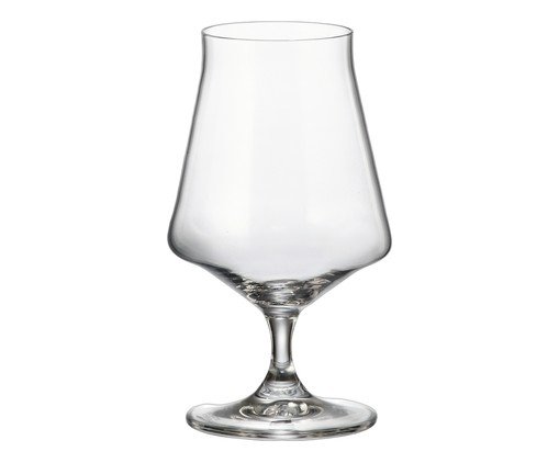 Jogo de taças para cerveja Cettia em cristal, transparent | WestwingNow