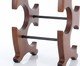 Suporte para 4 garrafas de vinho em madeira, brown | WestwingNow