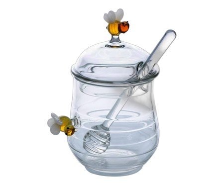 Meleira em vidro borossilicato âmbar | Westwing