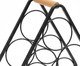 Suporte para 6 garrafas de vinho em metal preto, black | WestwingNow