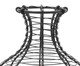 Garrafa porta-rolhas aramada em metal preto, black | WestwingNow