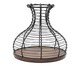 Garrafa porta-rolhas aramada em metal preto, black | WestwingNow