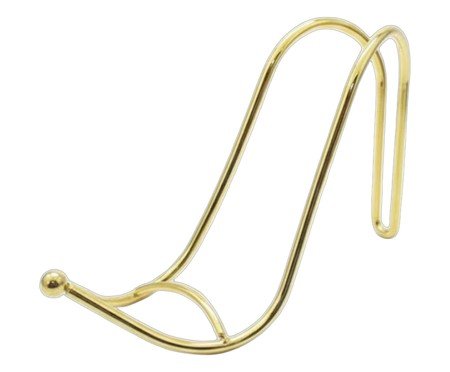 Suporte para 1 garrafa de vinho em metal dourado | Westwing