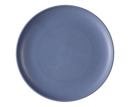 Prato raso Defensa two em fibra de trigo e azul, blue | WestwingNow