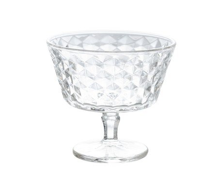 Jogo de taças para sobremesa Prisma em cristal ecológico | Westwing