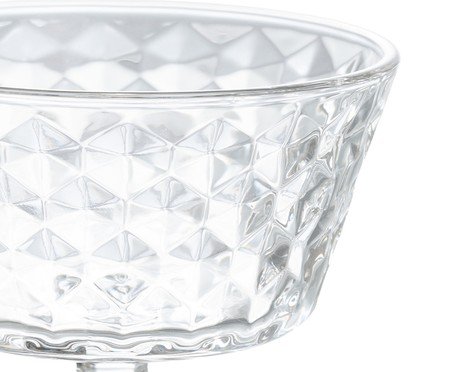 Jogo de taças para sobremesa Prisma em cristal ecológico | Westwing