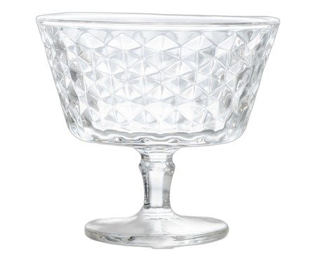Jogo de taças para sobremesa Prisma em cristal ecológico | Westwing