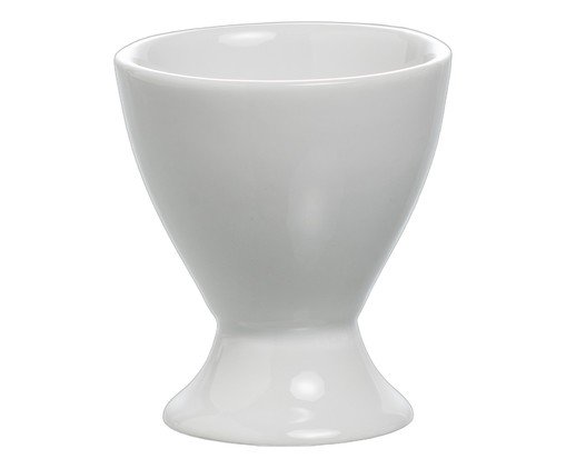 Porta ovo Blanc em porcelana branco, white | WestwingNow