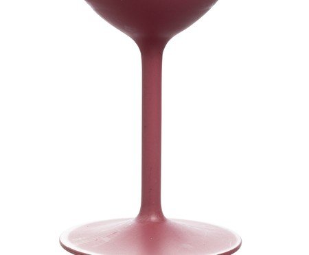 Taça para vinho Defensa em fibra de trigo e bordô | Westwing