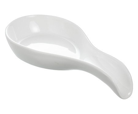 Descanso para talher Blanc em porcelana branco | Westwing