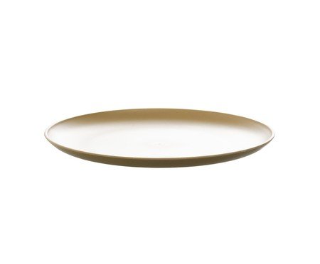 Prato raso Defensa three em fibra de trigo e bege | Westwing