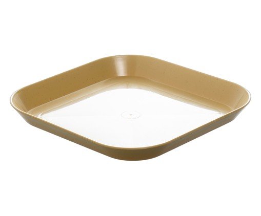 Prato Defensa em fibra de trigo e bege, beige | WestwingNow