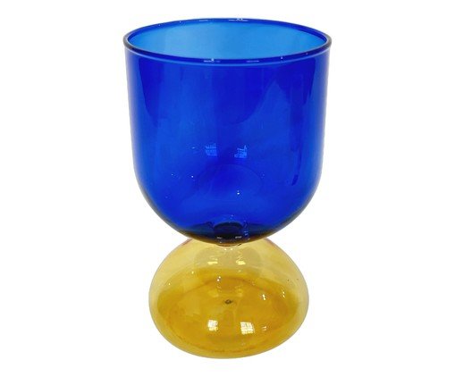Copo em vidro borossilicato colorido, blue | WestwingNow