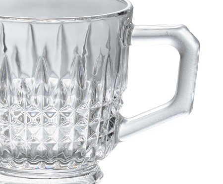 Jogo de Xícaras para chá Spire em cristal ecológico Jalaru | Westwing