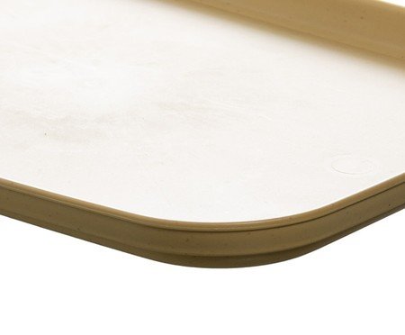 Bandeja Defensa em fibra de trigo e bege | Westwing