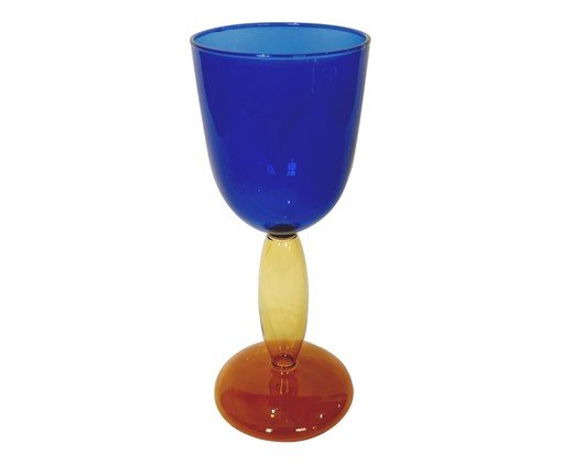 Taça em vidro borossilicato colorido, blue | WestwingNow