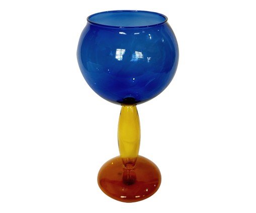Taça em vidro borossilicato colorido Most, blue | WestwingNow