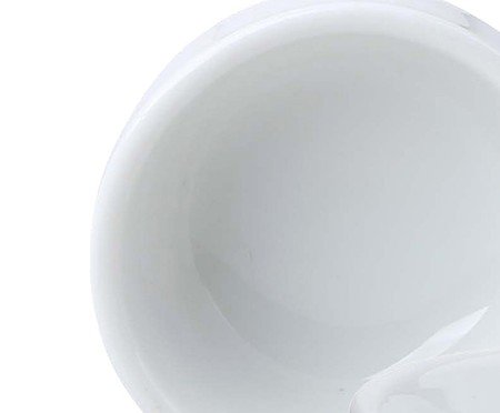 Jogo de bowls Blanc em porcelana branco | Westwing