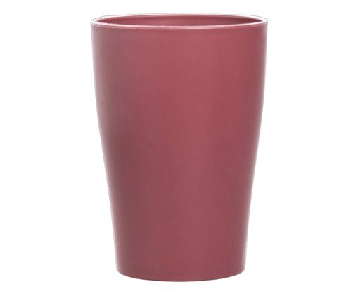 Copo Defensa em fibra de trigo e bordô Kawana, red | WestwingNow