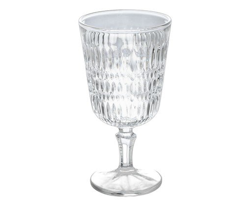 Jogo de taças Prisma em cristal ecológico, transparent | WestwingNow