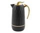 Garrafa térmica em propileno preto e dourado, black | WestwingNow