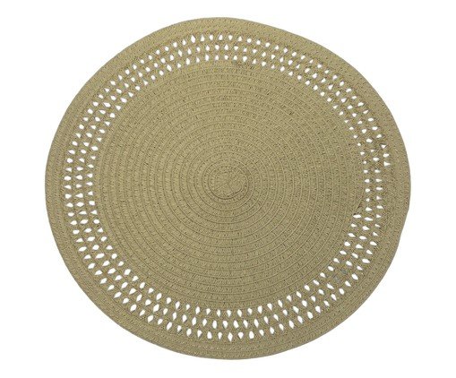 Lugar americano redondo off-White, Off White | WestwingNow