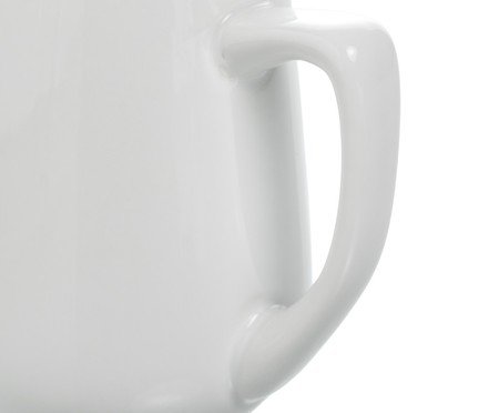 Leiteira Blanc em porcelana branco | Westwing