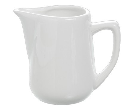 Leiteira Blanc em porcelana branco | Westwing