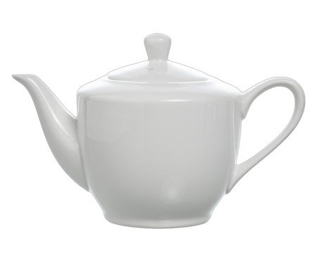 Mini bule Blanc em porcelana branco | Westwing