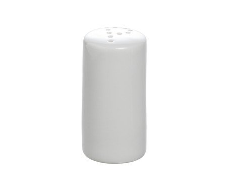 Saleiro e pimenteiro Blanc em porcelana branco | Westwing