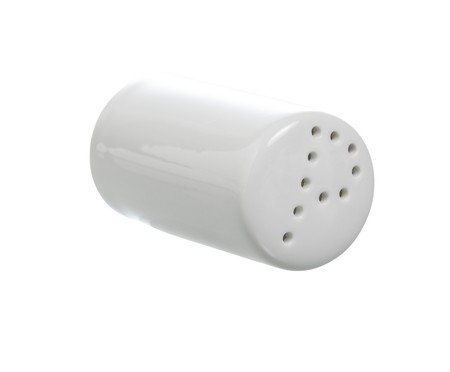 Saleiro e pimenteiro Blanc em porcelana branco | Westwing