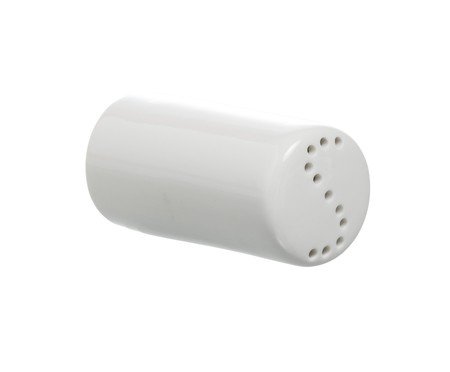 Saleiro e pimenteiro Blanc em porcelana branco | Westwing