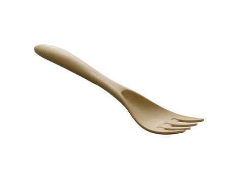 Jogo de talheres e estojo Defensa em fibra de trigo e bege | Westwing