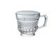 Jogo de Xícaras para café Tressê em cristal ecológico, transparent | WestwingNow