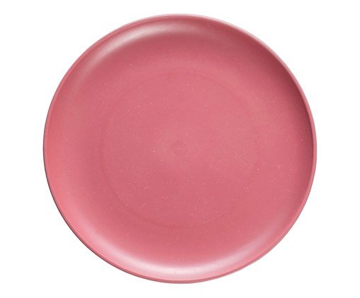 Prato raso Defensa one em fibra de trigo e bordô, red | WestwingNow