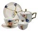Jogo para chá Kintsu em new bone china branco, white | WestwingNow