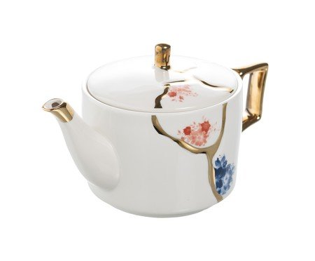 Jogo para chá Kintsu em new bone china branco | Westwing