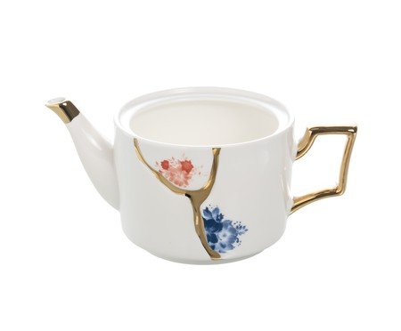 Jogo para chá Kintsu em new bone china branco | Westwing