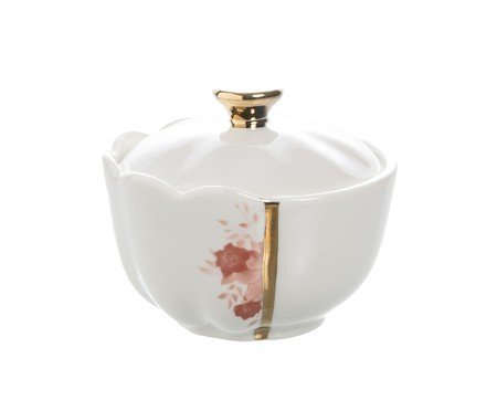 Jogo para chá Kintsu em new bone china branco | Westwing