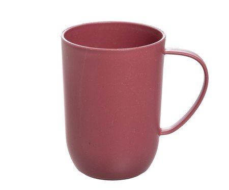 Caneca Defensa em fibra de trigo e bordô | Westwing