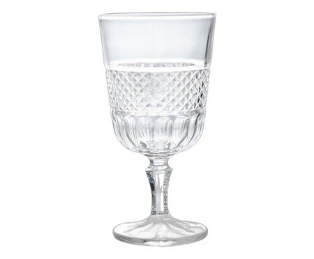 Jogo de taças Tressê em cristal ecológico | Westwing