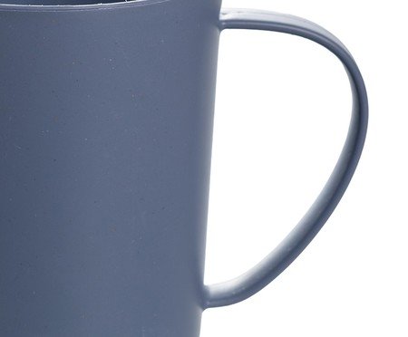 Caneca Defensa em fibra de trigo e azul | Westwing