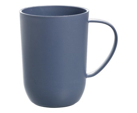 Caneca Defensa em fibra de trigo e azul | Westwing