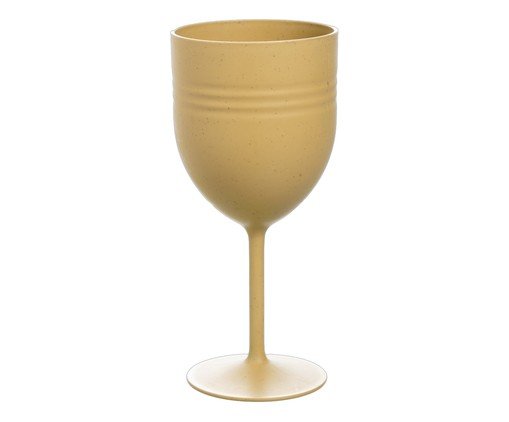 Taça para vinho Defensa em fibra de trigo e bege, beige | WestwingNow